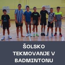 Rezultati šolskega tekmovanja v badmintonu